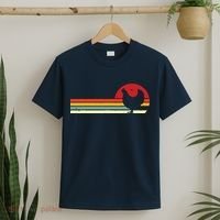 Chicken Shirts Retro Style T-Shirt thumb 2