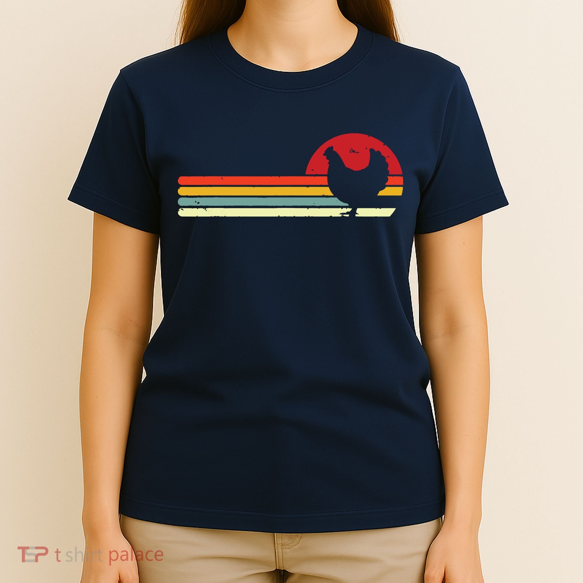 Chicken Shirts Retro Style T-Shirt