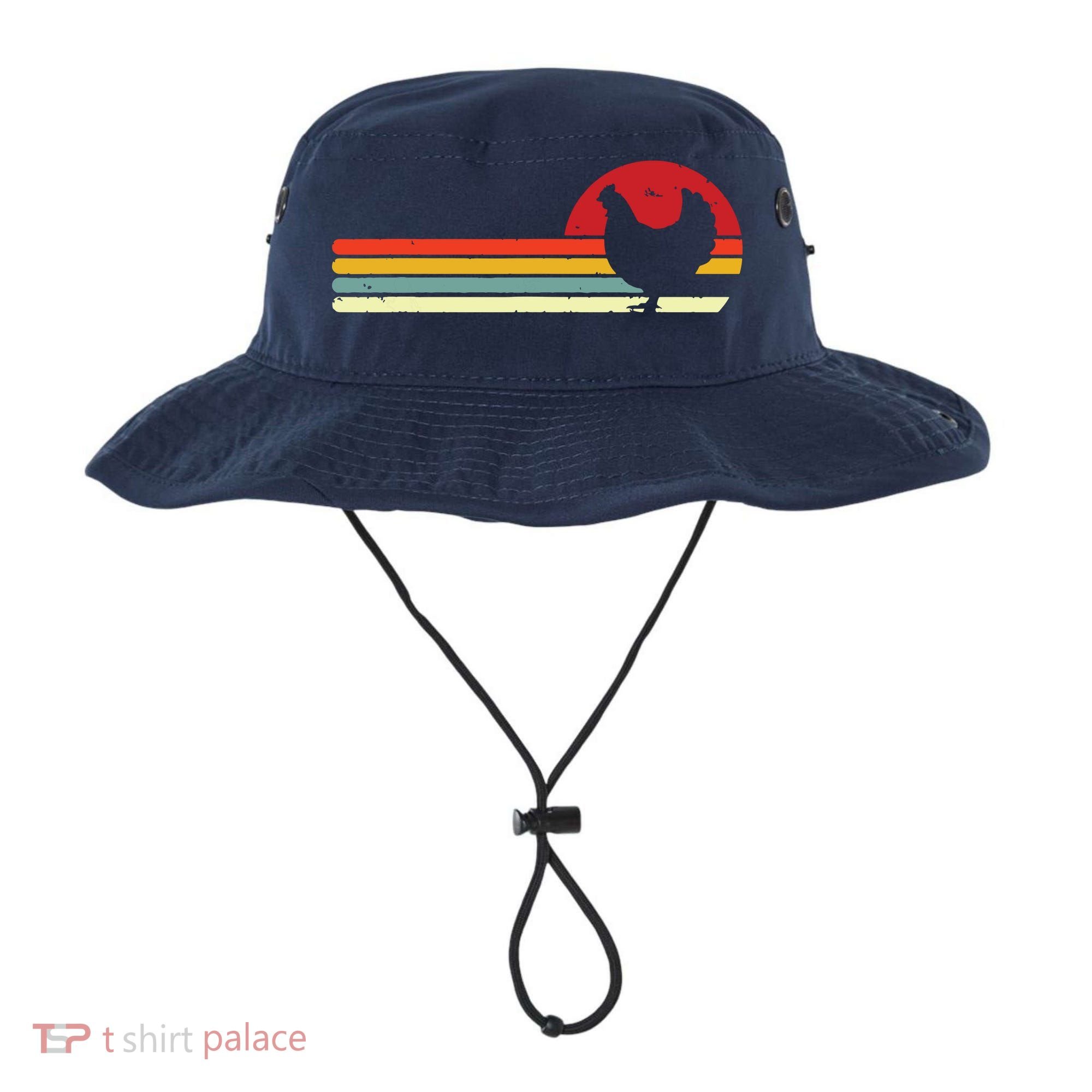 Chicken Shirts Retro Style Bucket Hat