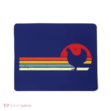 Chicken Shirts Retro Style Mousepad