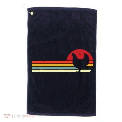 Chicken Shirts Retro Style Golf Towel