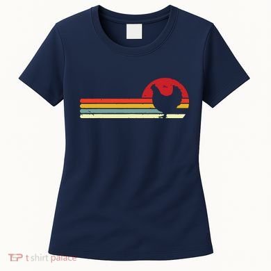 Chicken Shirts Retro Style Women's T-Shirt