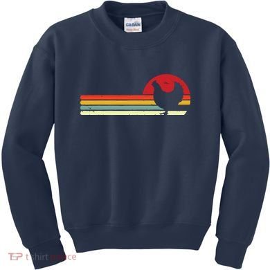 Chicken Shirts Retro Style Kids Sweatshirt