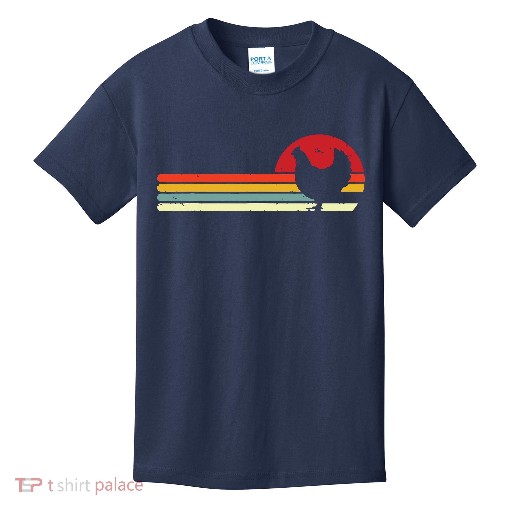 Chicken Shirts Retro Style Kids T-Shirt