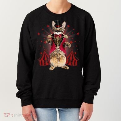 Circus S Ringmaster Cat Ringmaster Costume Women's Sweatshirt