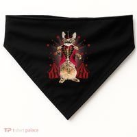 Circus S Ringmaster Cat Ringmaster Costume USA-Made Doggie Bandana thumb 0