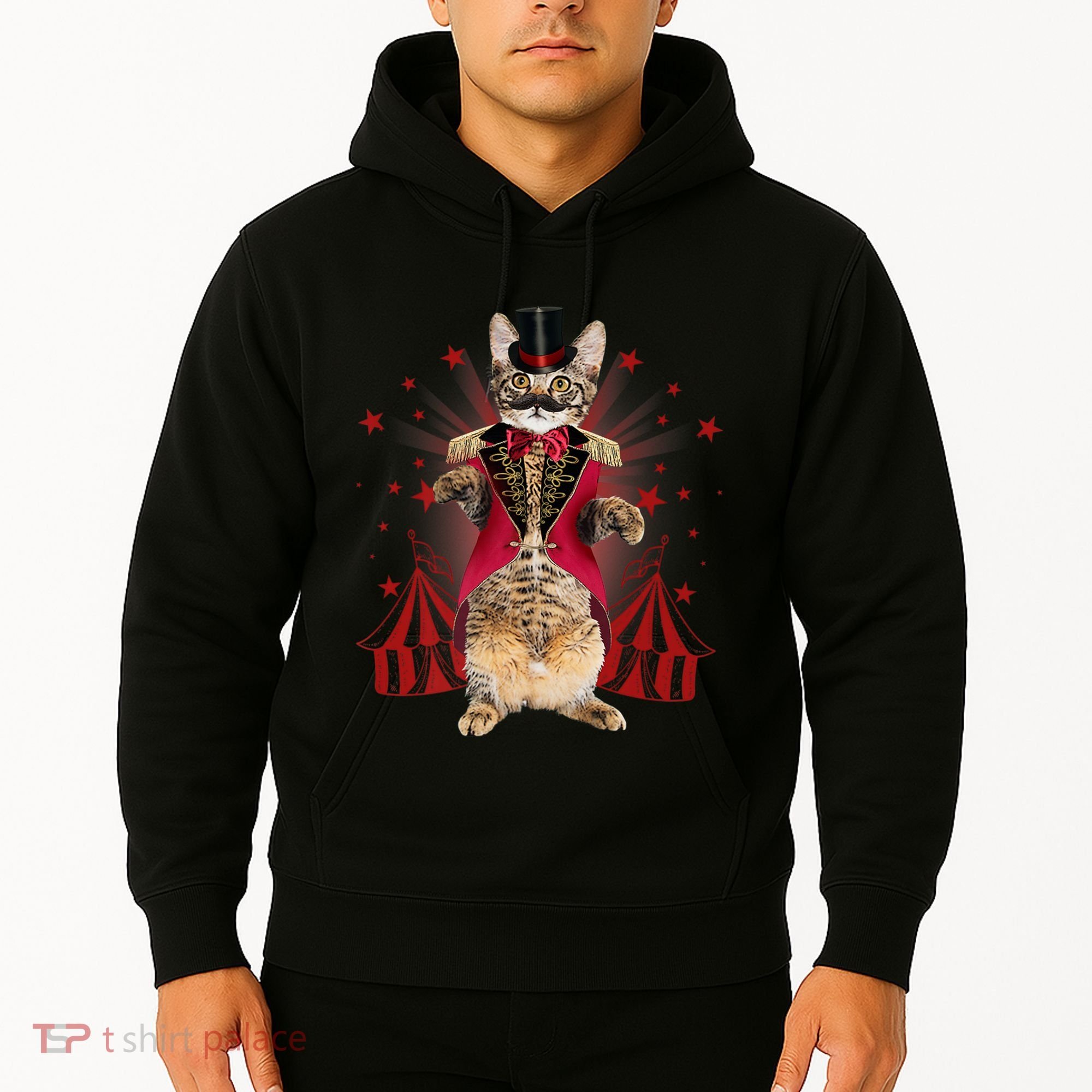 Circus S Ringmaster Cat Ringmaster Costume Hoodie