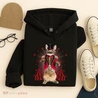 Circus S Ringmaster Cat Ringmaster Costume Hoodie thumb 4
