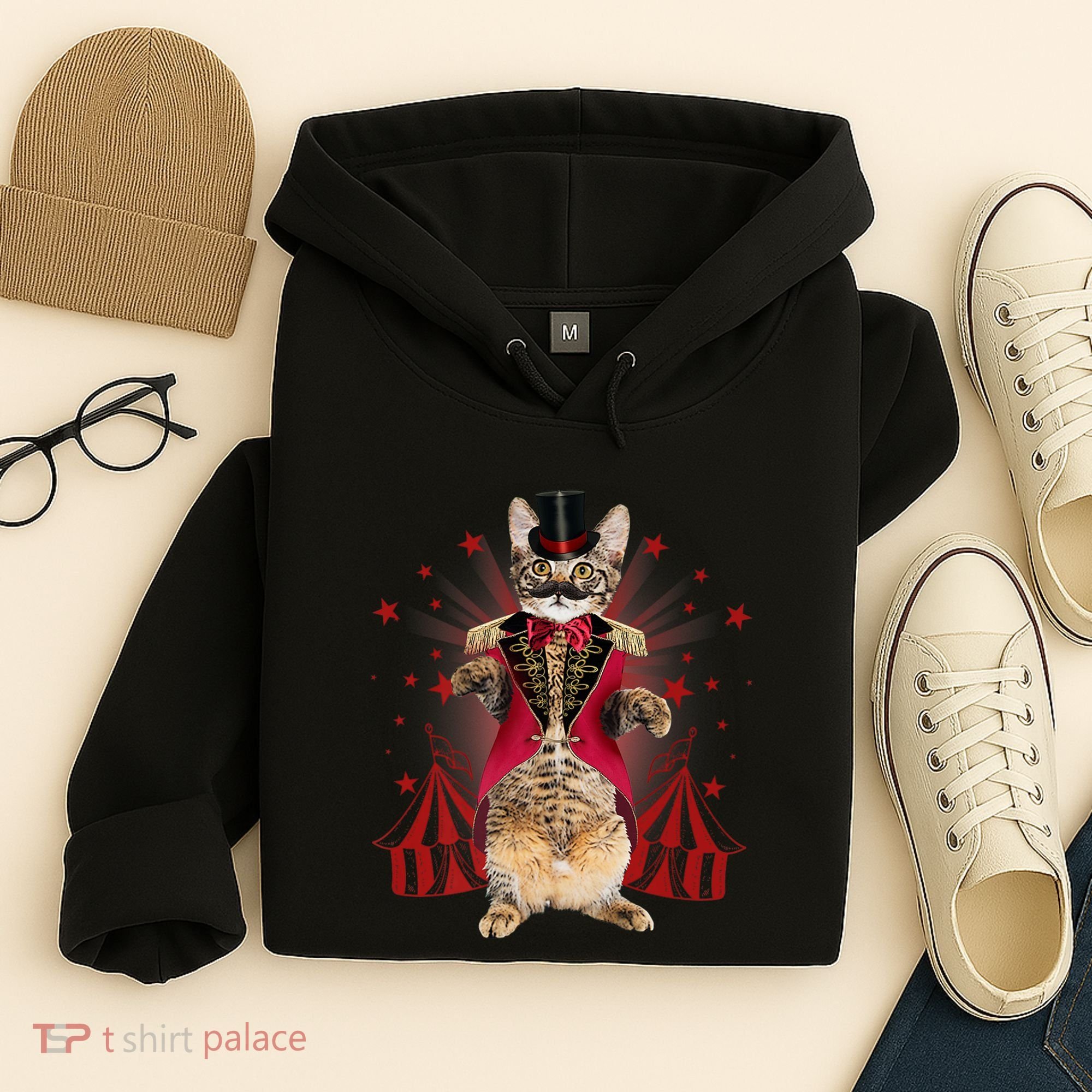 Circus S Ringmaster Cat Ringmaster Costume Hoodie
