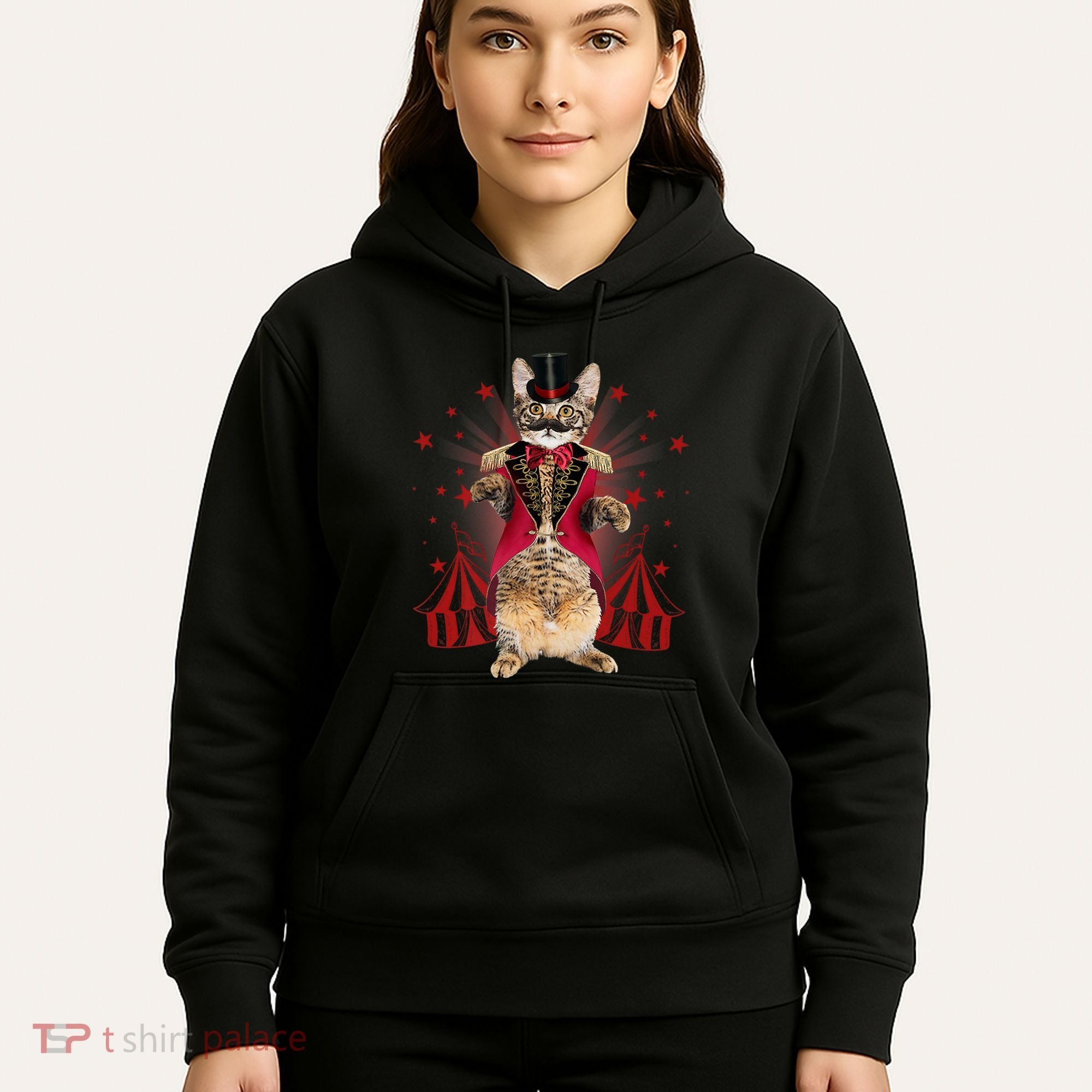 Circus S Ringmaster Cat Ringmaster Costume Hoodie