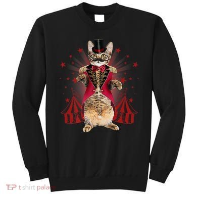 Circus S Ringmaster Cat Ringmaster Costume Sweatshirt