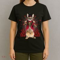 Circus S Ringmaster Cat Ringmaster Costume T-Shirt thumb 4