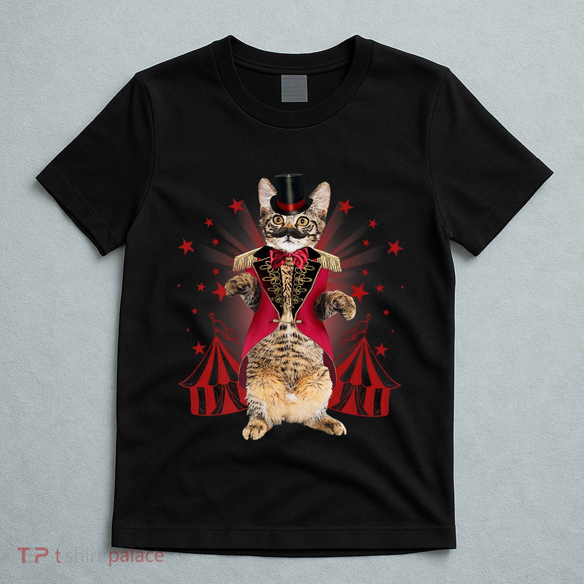 Circus S Ringmaster Cat Ringmaster Costume T-Shirt