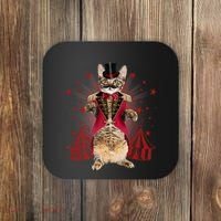 Circus S Ringmaster Cat Ringmaster Costume Coaster thumb 0