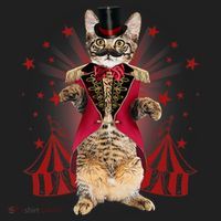 Circus S Ringmaster Cat Ringmaster Costume Tumbler thumb 3