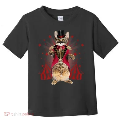 Circus S Ringmaster Cat Ringmaster Costume Toddler T-Shirt