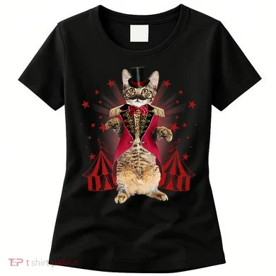 Circus S Ringmaster Cat Ringmaster Costume Women's T-Shirt