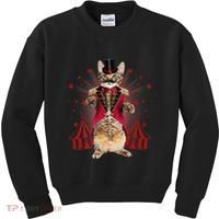 Circus S Ringmaster Cat Ringmaster Costume Kids Sweatshirt thumb 0
