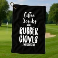 Nurse Life Golf Towel thumb 1