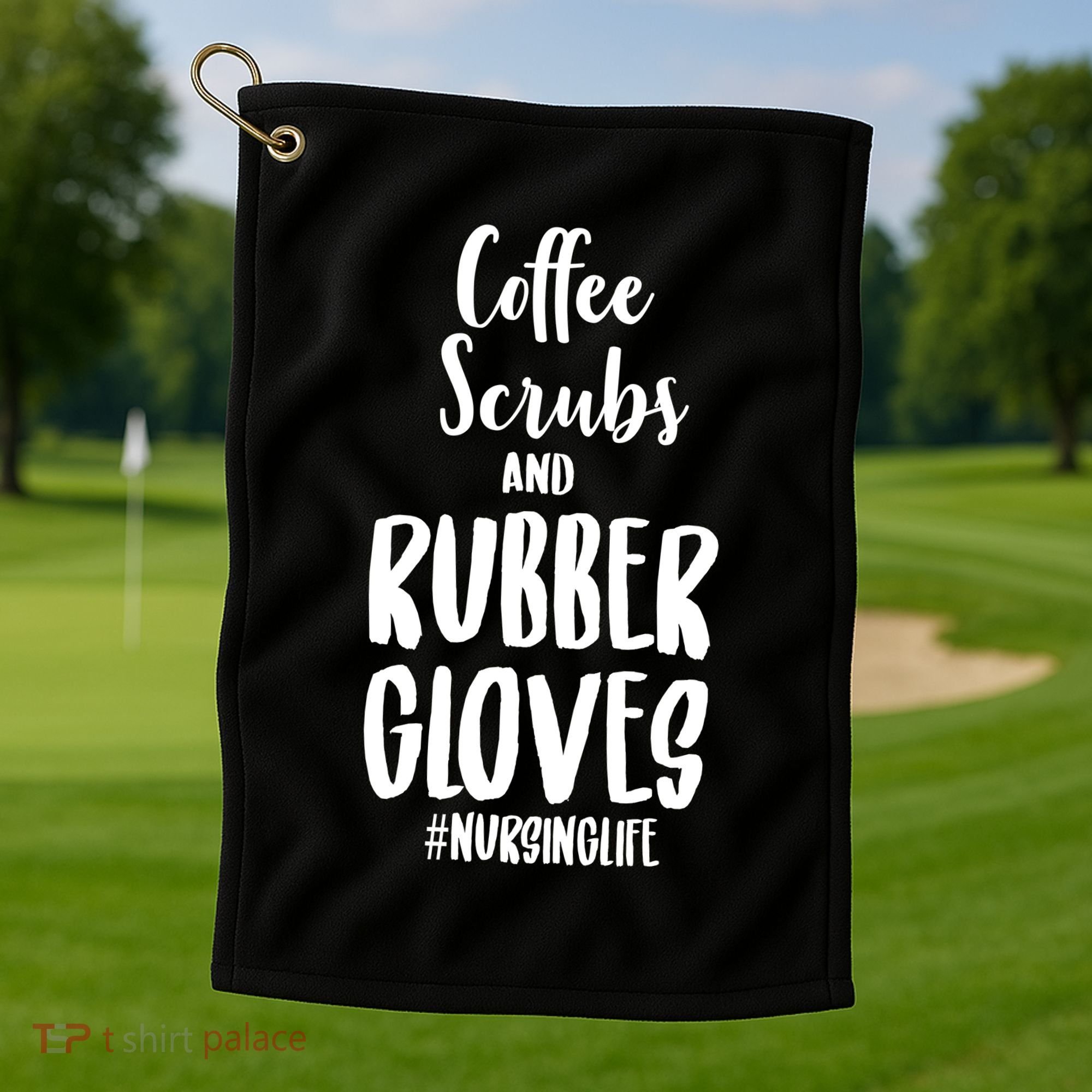Nurse Life Golf Towel