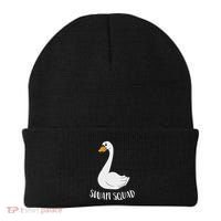 Cute Swan Squad Funny Team Swans Beanie thumb 0