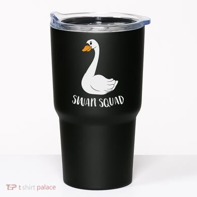 Cute Swan Squad Funny Team Swans Tumbler