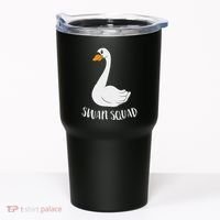 Cute Swan Squad Funny Team Swans Tumbler thumb 0