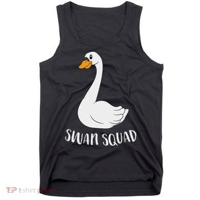 Cute Swan Squad Funny Team Swans Tank Top