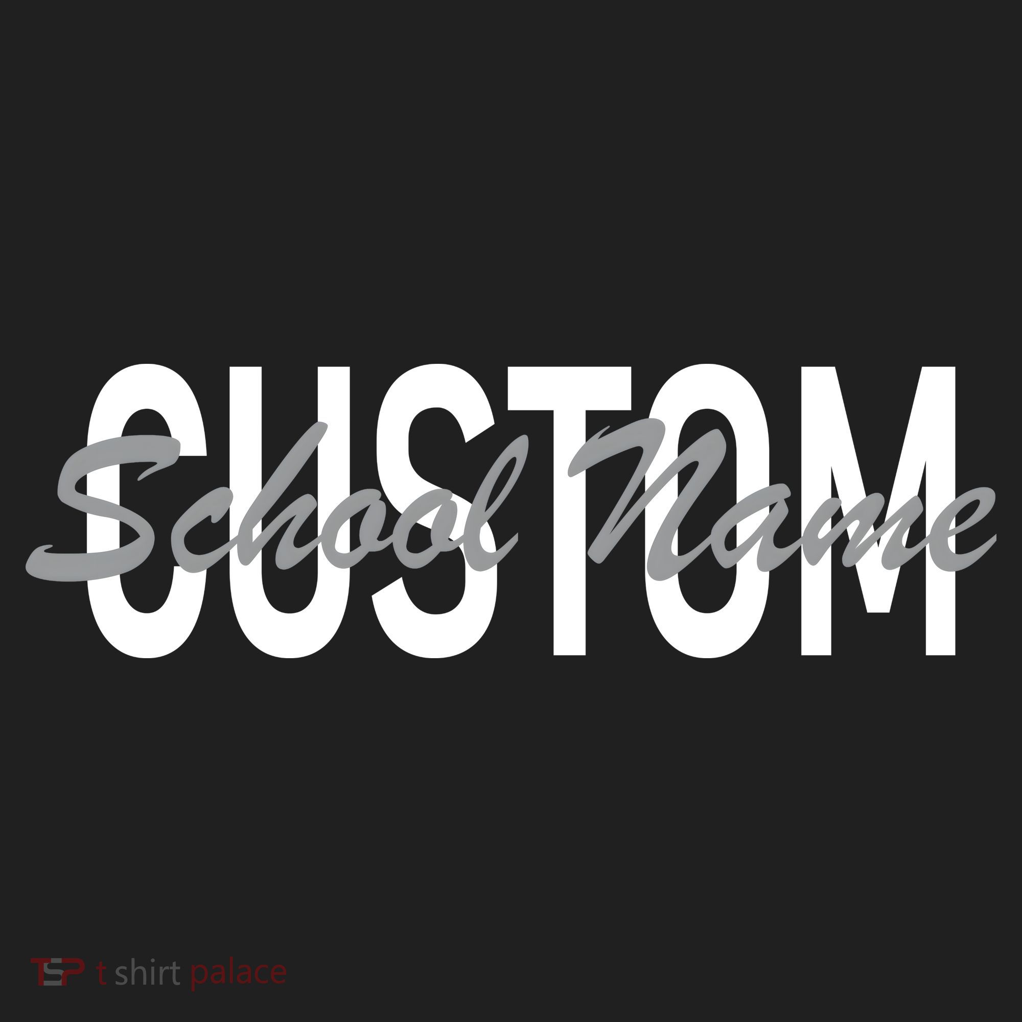 Custom School Spirit Personalize Name Text Women's Sweatshirt