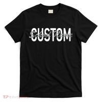 Custom School Spirit Personalize Name Text T-Shirt thumb 0