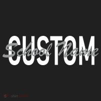 Custom School Spirit Personalize Name Text Beanie thumb 2