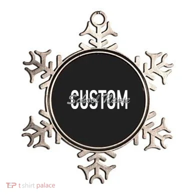Custom School Spirit Personalize Name Text Ornament