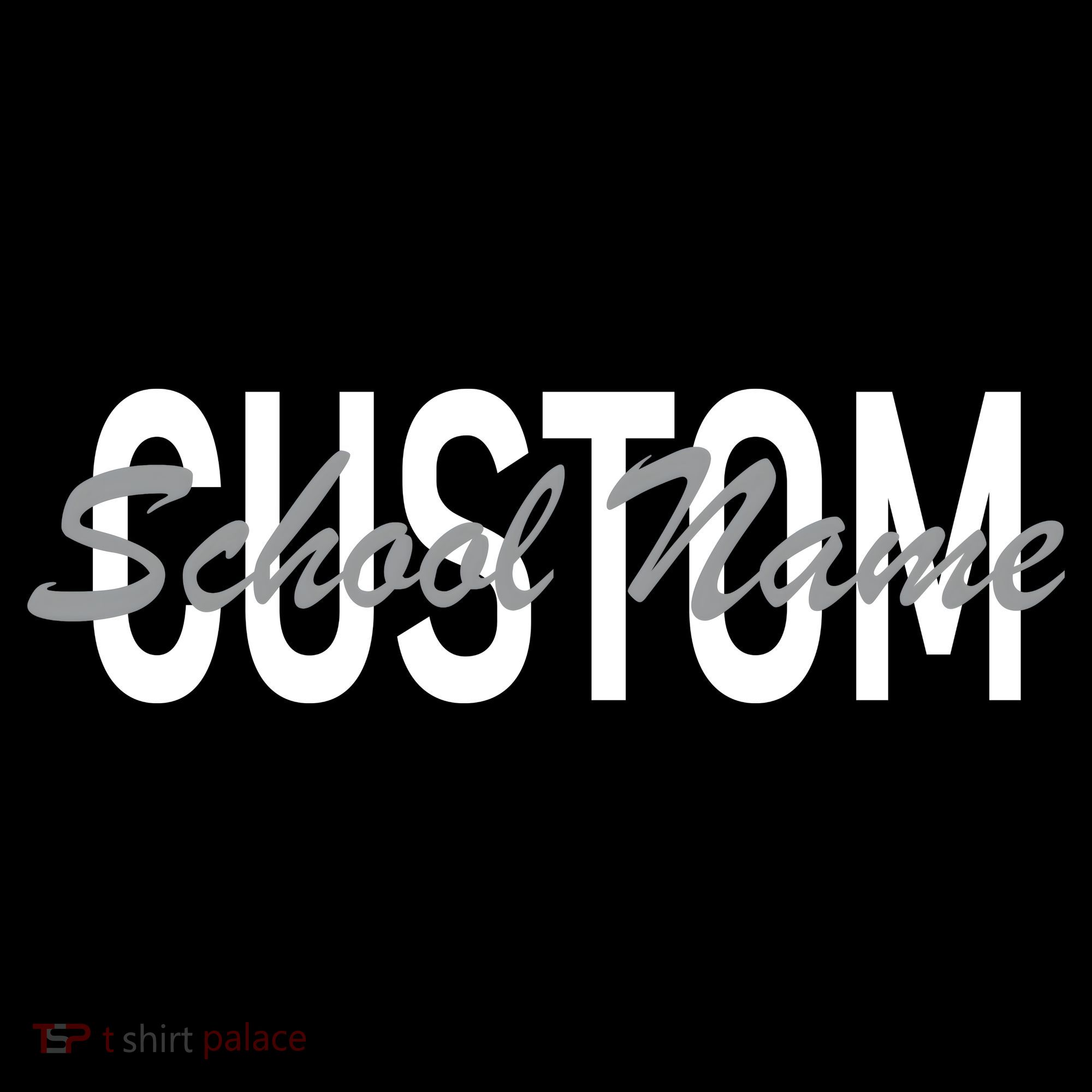 Custom School Spirit Personalize Name Text Baby Bodysuit
