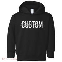 Custom School Spirit Personalize Name Text Toddler Hoodie thumb 0