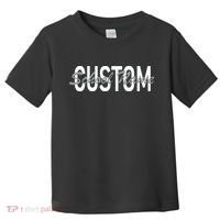 Custom School Spirit Personalize Name Text Toddler T-Shirt thumb 0