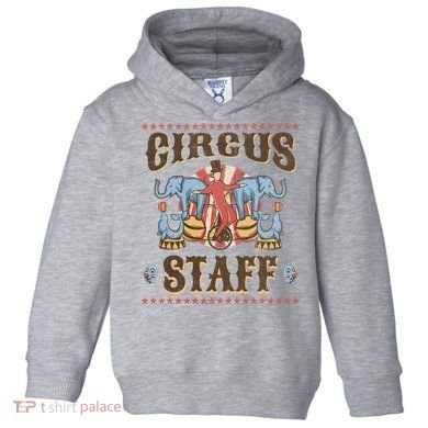 Circus Staff Security Adults Circus Toddler Hoodie