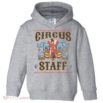 Circus Staff Security Adults Circus Toddler Hoodie