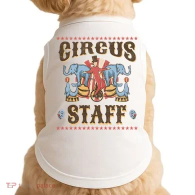 Circus Staff Security Adults Circus Doggie Tank