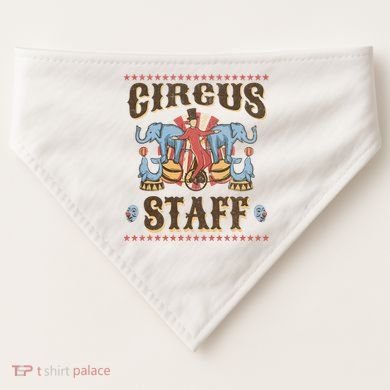 Circus Staff Security Adults Circus USA-Made Doggie Bandana
