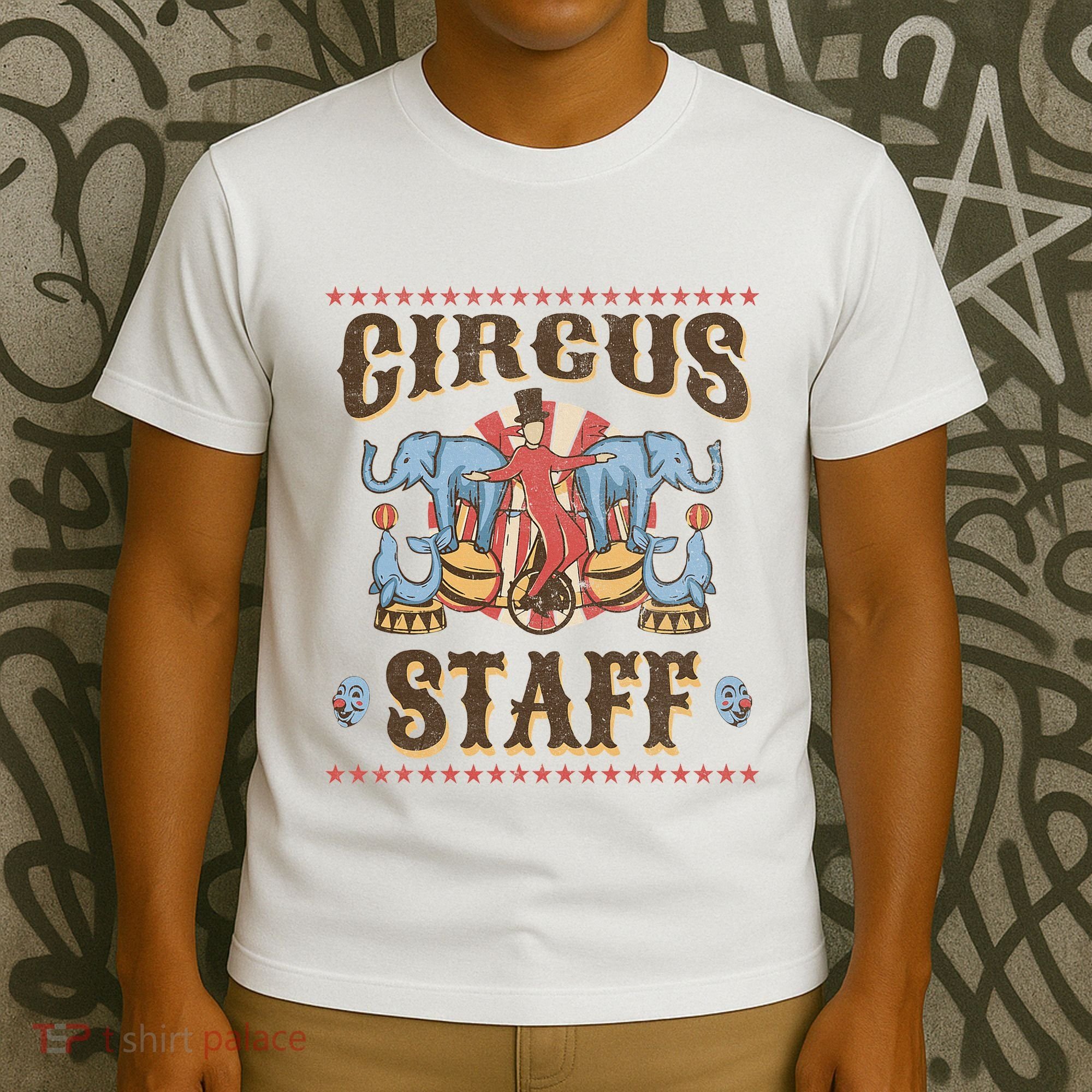 Circus Staff Security Adults Circus T-Shirt