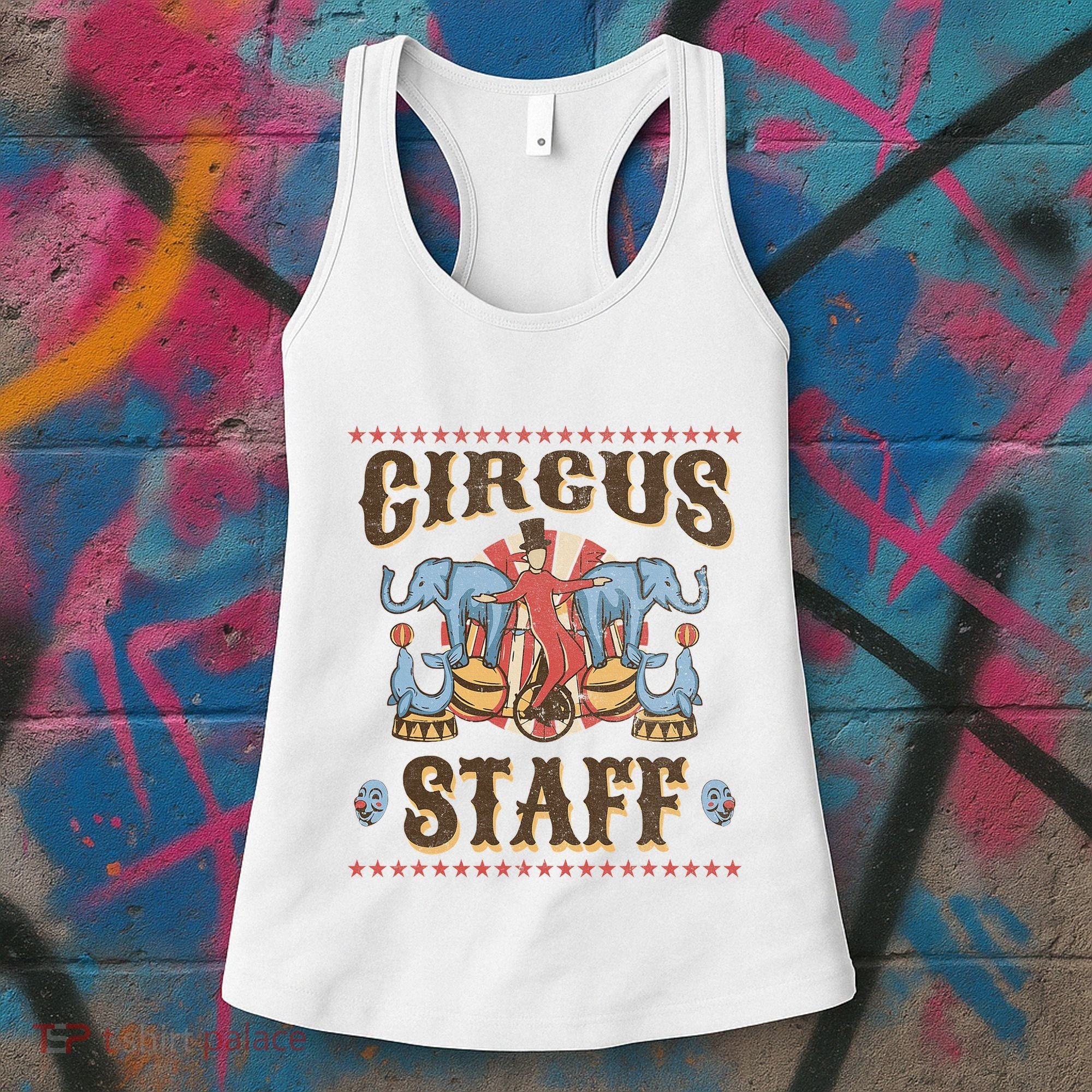 Circus Staff Security Adults Circus Women's Tank Top