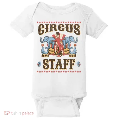 Circus Staff Security Adults Circus Baby Bodysuit
