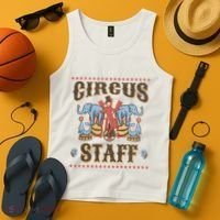 Circus Staff Security Adults Circus Tank Top thumb 4