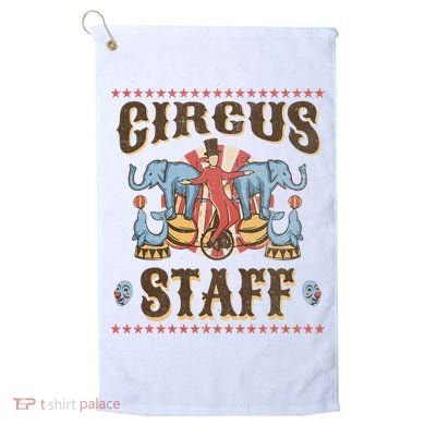Circus Staff Security Adults Circus Golf Towel