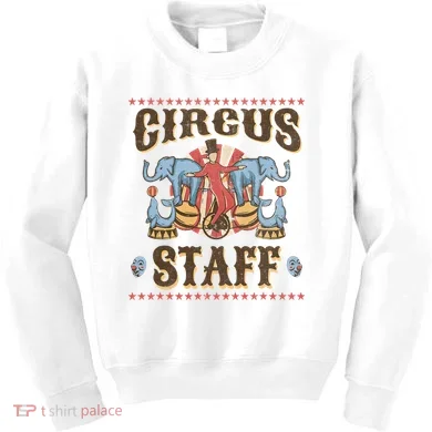 Circus Staff Security Adults Circus Kids Sweatshirt