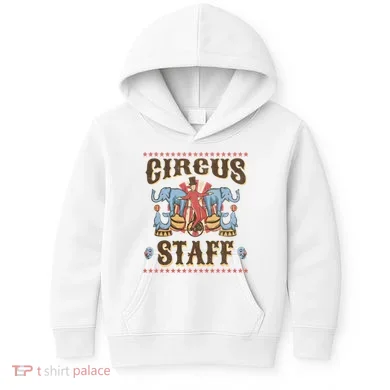 Circus Staff Security Adults Circus Kids Hoodie