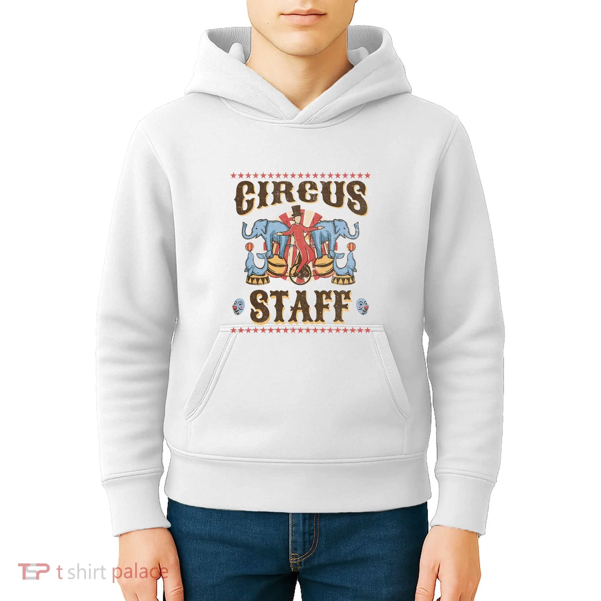 Circus Staff Security Adults Circus Kids Hoodie