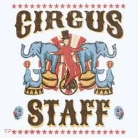 Circus Staff Security Adults Circus Kids Long Sleeve Shirt thumb 2