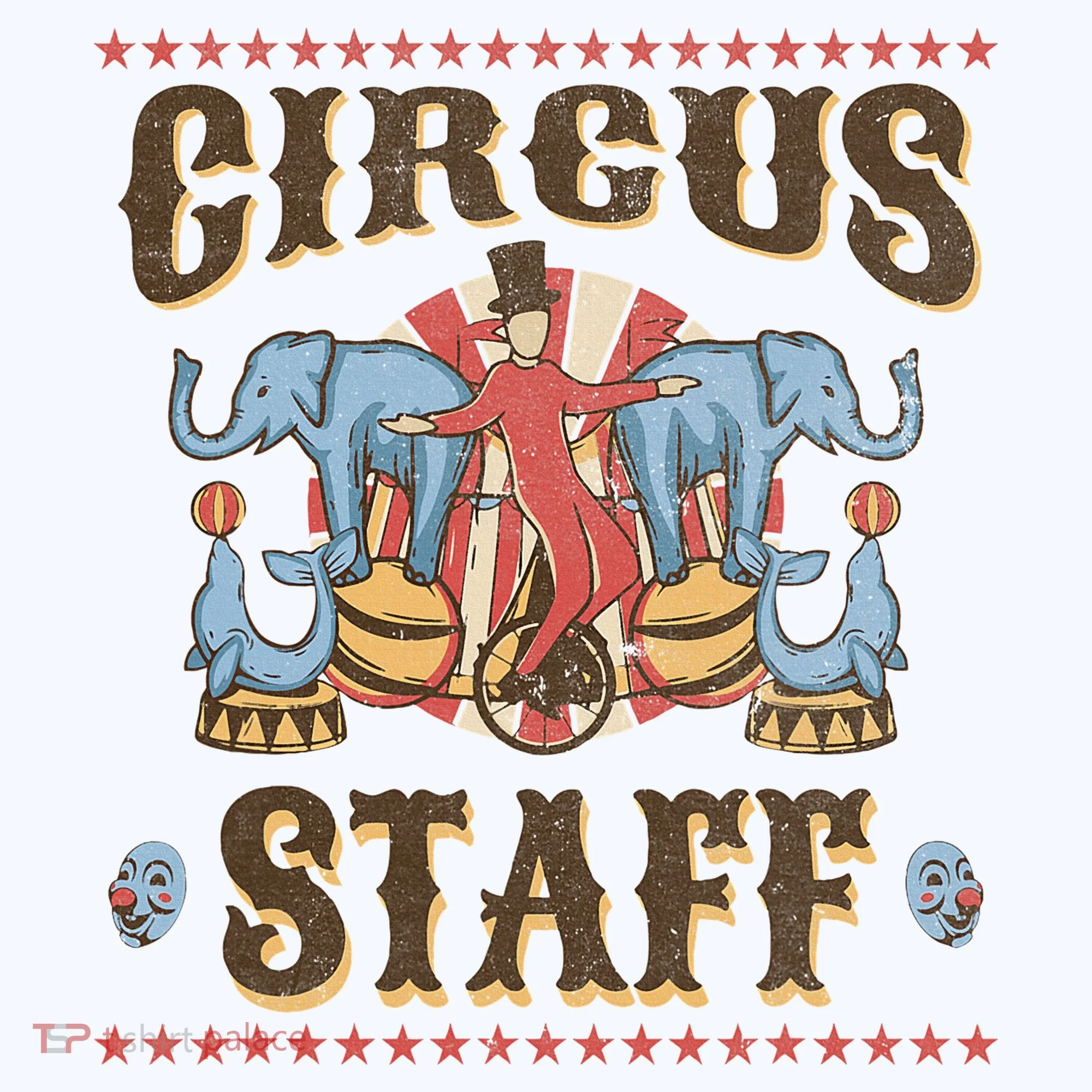 Circus Staff Security Adults Circus Kids Long Sleeve Shirt