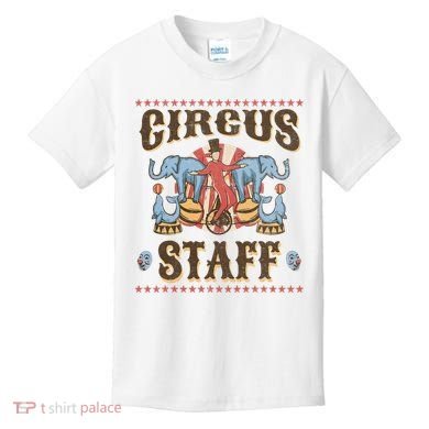 Circus Staff Security Adults Circus Kids T-Shirt